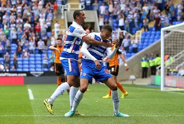 Michael Hector Scores First Goal for Reading Against Wolverhampton Wanderers in Sky Bet Championship Match at Madejski Stadium