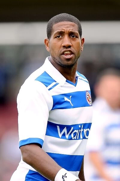 Mikele Leigertwood in Action: Reading FC vs Northampton Town - Pre-Season Friendly