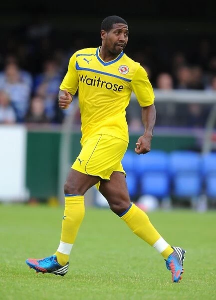 Mikele Leigertwood at The Cherry Red Records Stadium: AFC Wimbledon vs. Reading Pre-Season Friendly