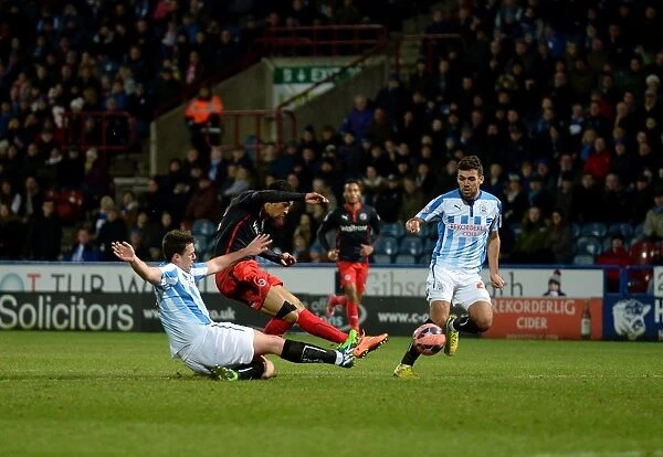 Nick Blackman Scores First Goal for Reading FC in FA Cup Third Round Against Huddersfield Town at John Smith's Stadium