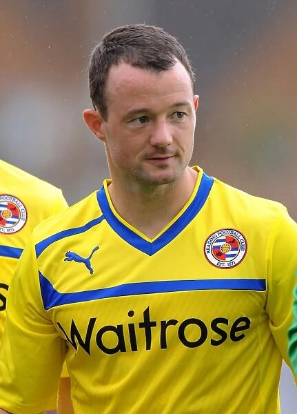 Noel Hunt in Action: Reading FC vs AFC Wimbledon Pre-Season Friendly at The Cherry Red Records Stadium
