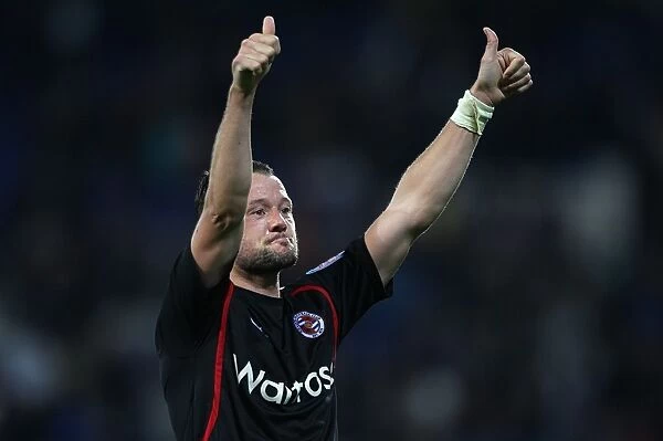 Noel Hunt's Euphoric Celebration: Reading Clinch Play-Off Victory Over Cardiff City
