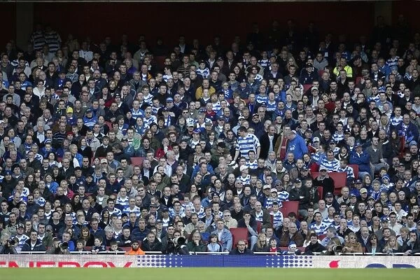 Passionate Reading Fans at Arsenal's Emirates Stadium during Barclays Premiership Match, March 2007