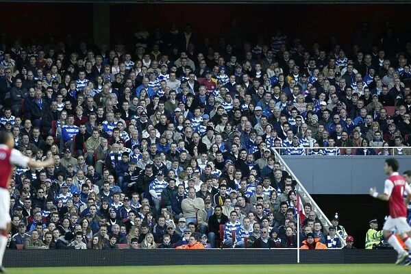 Passionate Reading Fans Unite at Arsenal's Emirates Stadium, Barclays Premiership, 3rd March 2007