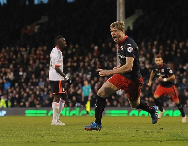 Pavel Pogrebnyak's Hidden Celebration: Reading's Historic First Goal vs. Fulham in Sky Bet Championship