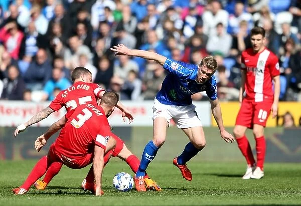Pavel Pogrebnyak's Thrilling Performance: Reading FC vs. Blackburn Rovers, Sky Bet Championship at Madejski Stadium