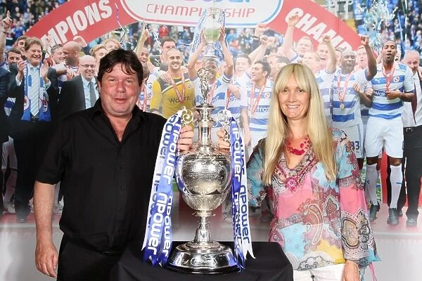 Reading FC 2012 Championship Victory: Uniting Fans with the Trophy
