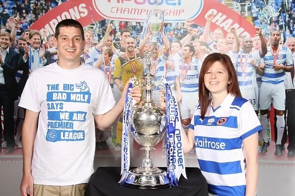 Reading FC: Celebrating with the Fans - 2012 Fans Trophy Photoshoot