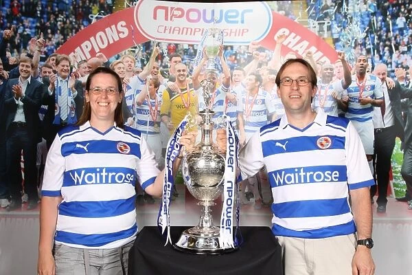 Reading FC: A Memorable Trophy Moment with Fans - The Epic 2012 Photoshoot