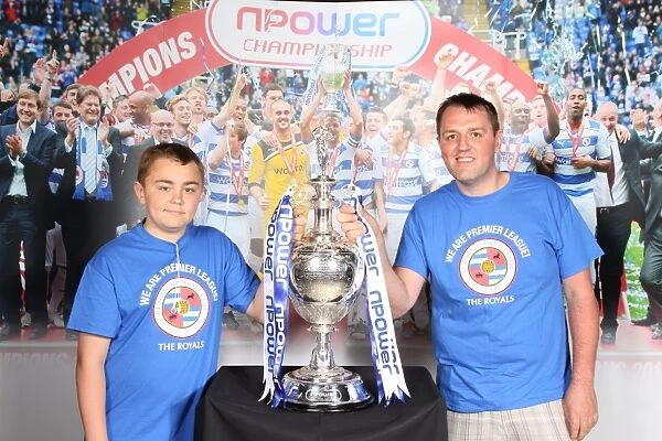 Reading FC: Triumph for the Fans - Unforgettable 2012 Photoshoot with the Championship Trophy