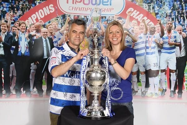 Reading FC's Championship Victory: A Glorious Fans Celebration - The 2012 Trophy Photoshoot