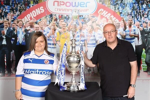 Reading FC's Championship Victory: Triumphant Reunion with the Trophy and Jubilant Fans (2012)