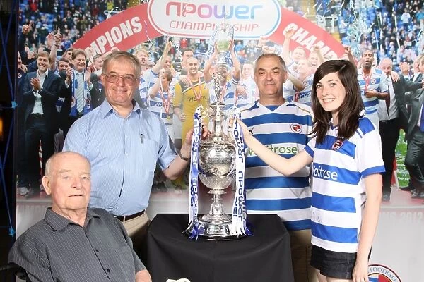Reading FC's Championship Victory: A Visual Celebration - The 2012 Trophy Photoshoot