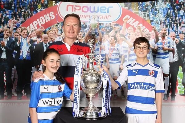 Reading FC's Championship Win and Unforgettable Fans Celebration: The 2012 Trophy Photoshoot