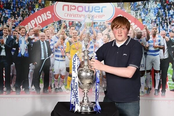 Reading FC's Glorious Triumph: Celebrating with the 2012 Championship Trophy
