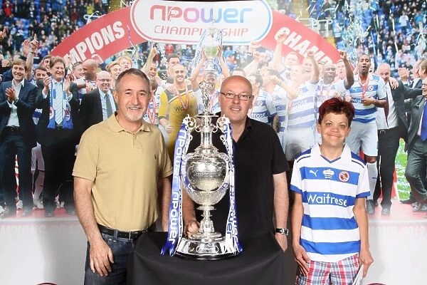 Reading FC's Glory: The Championship Victory Photoshoot 2012