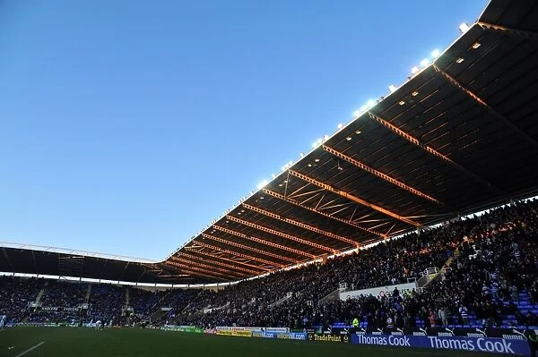 Reading FC's Madejski Stadium: A Panoramic View during Reading vs Coventry City Match