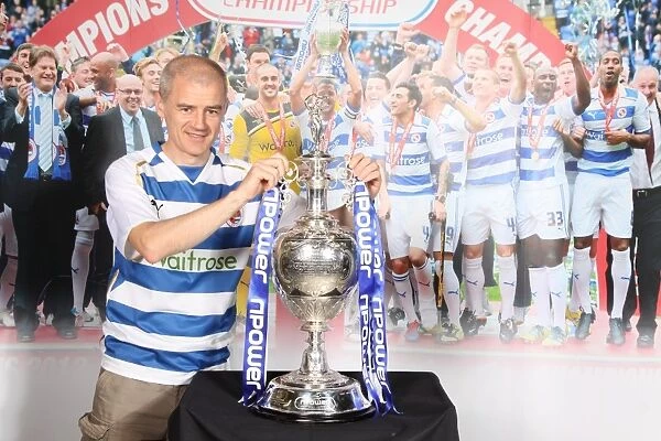 Reading FC's Unforgettable 2012: Triumph and Celebration - A Fans Photoshoot with the Championship Trophy