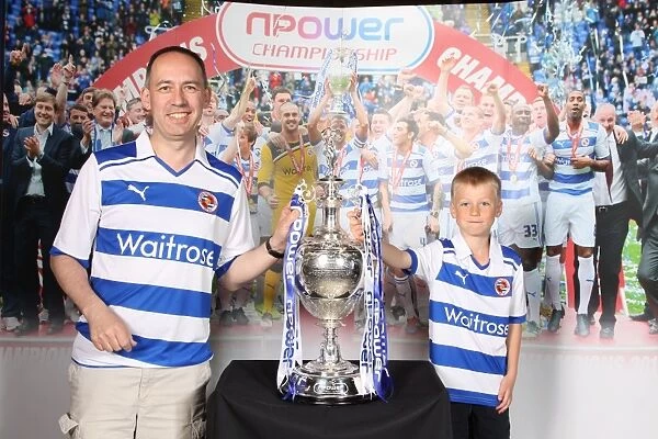 Reading FC's Unforgettable Championship Triumph: 2012 - A Glorious Moment in Royals History: Championship Winning Fans Photoshoot