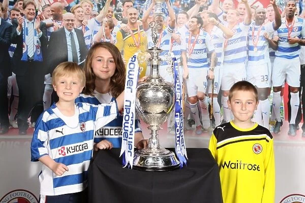 Reading FC's Unforgettable Championship Victory: Triumphant Celebration with the 2012 Championship Trophy
