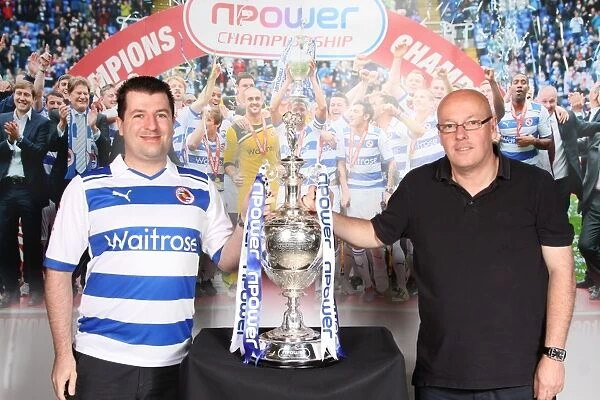 Reading FC's Unforgettable Championship Win: Triumphant Fans Celebrate with the 2012 Championship Trophy