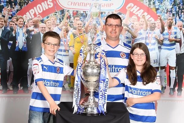 Reading FC's Unforgettable Championship Win: Triumphing with the 2012 Trophy - A Tribute to the Passionate Fans (Exclusive Photoshoot)