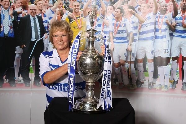 Reading FC's Unforgettable Championship Win: Triumphant Fans Celebration with the 2012 Championship Trophy