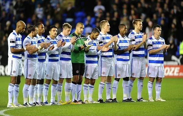 Reading Football Club: A Minute's Silence in Honor of Gary Speed