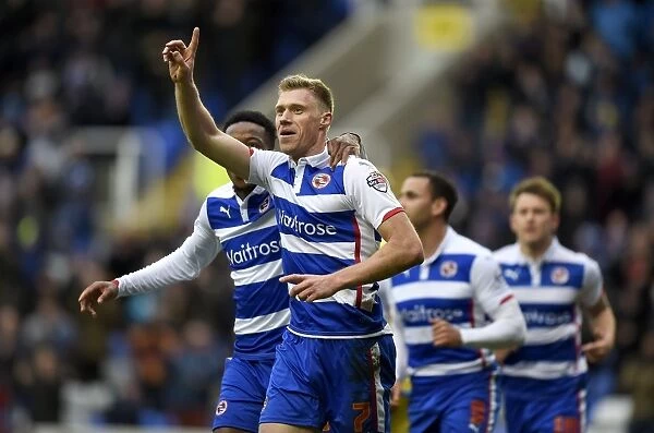 Reading's Unforgettable Goal Celebration: Pogrebnyak and Chalobah's Thrilling Moment (Sky Bet Championship)