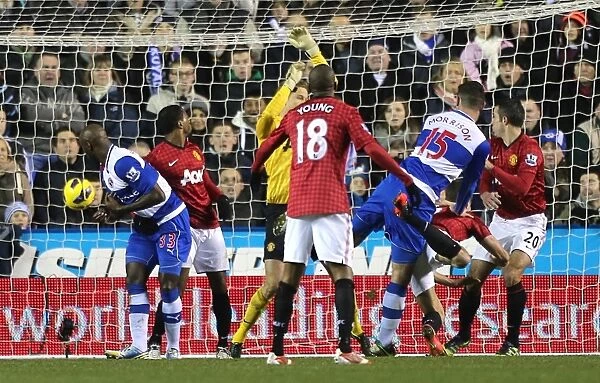 Sean Morrison Scores Reading's Third Goal Against Manchester United (December 1, 2012, Barclays Premier League, Madjeski Stadium)