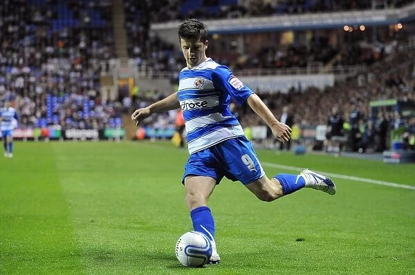 Shane Long in Action: Reading vs. Cardiff City - Npower Championship Play-Off Semi-Final First Leg
