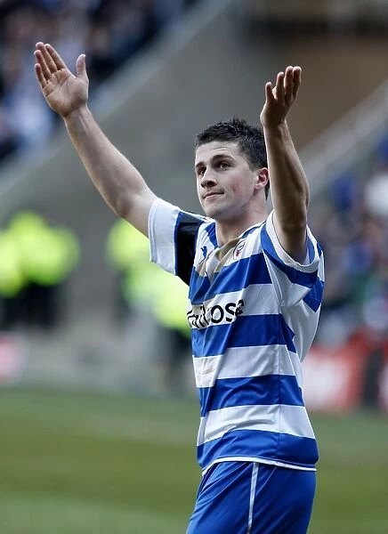 Shane Long's Stunner: Reading's Euphoric Opening Goal in FA Cup Sixth Round Against Aston Villa