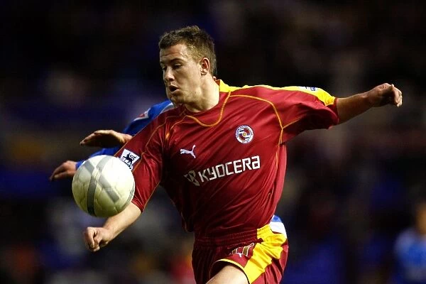 Simon Cox in Action: FA Cup 4th Round Clash between Reading and Birmingham City, January 2007