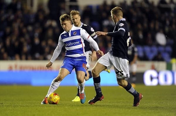 Simon Cox Slips Past Josh Vela: A Thrilling Moment from Reading vs. Bolton Wanderers in the Sky Bet Championship