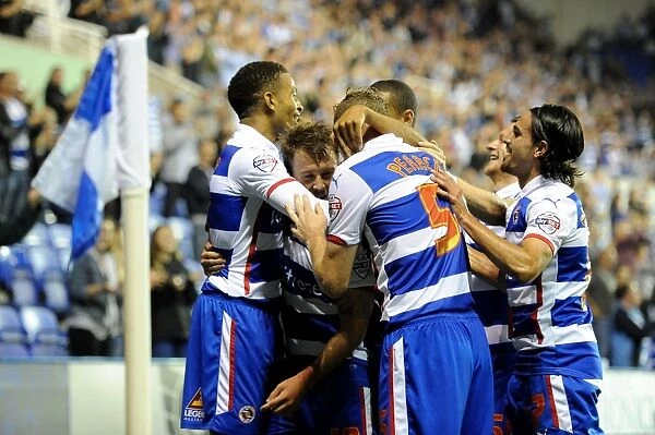 Simon Cox's Hat-Trick: Reading Football Club's Exciting 3-1 Victory over Millwall at Madejski Stadium