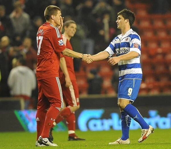 Sportsmanship Triumphs: Shane Long and Martin Skrtel's Heartwarming Handshake after Reading's FA Cup Upset at Anfield