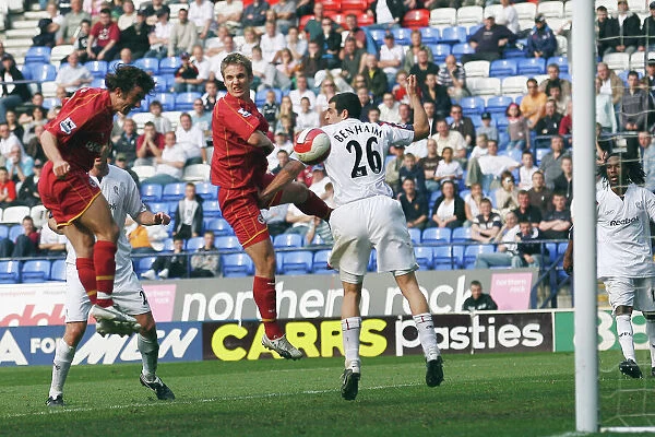Stephen Hunt heads home in the 92nd minute to make it 3-1 at bolton Wanderers