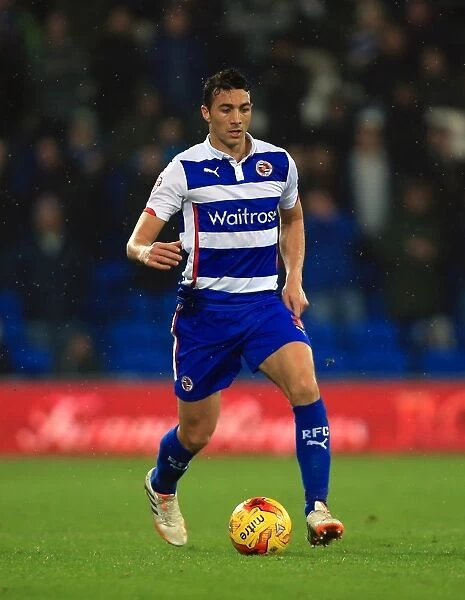 Stephen Kelly in Action: Cardiff City vs. Reading, Sky Bet Championship