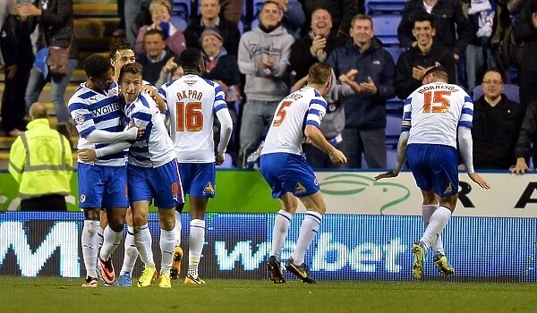 Thrilling First Goal: Le Fondre Strikes Back for Reading against Leeds United in Championship