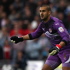 Adam Federici in Action: Reading FC vs Cardiff City - Npower Championship Play-Off Semi-Final Second Leg at Cardiff City Stadium: Goalkeeper's Dramatic Performance