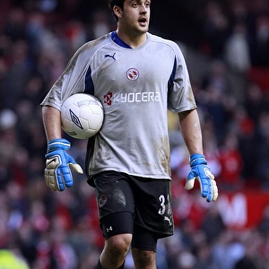 Adam Federici during the warm up at Old Trafford