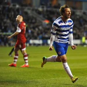 Sky Bet Championship Framed Print Collection: Sky Bet Championship : Reading V Middlesbrough