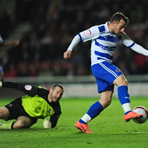 Adam Le Fondre's Thrilling Round-the-Keeper Goal: Reading's Third in Championship Showdown vs. Southampton (2012)