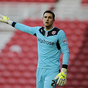 Alex McCarthy in Action: Middlesbrough vs. Reading - Sky Bet Championship Showdown at The Riverside Stadium