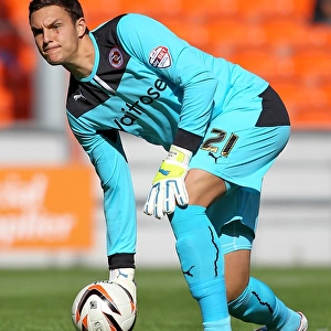 Alex McCarthy in Action: Reading vs Blackpool, Sky Bet Championship - Goalkeeper's Dramatic Performance at Bloomfield Road