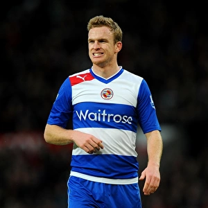 Alex Pearce at Old Trafford: Reading vs. Manchester United - Barclays Premier League (March 16, 2013)