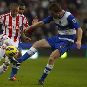 Premier League Framed Print Collection: Stoke City v Reading : Britannia Stadium : 09-02-2013