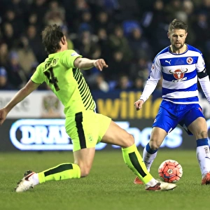 Battle for the Ball: Norwood vs. Whitehead - Emirates FA Cup Third Round Replay: Reading vs. Huddersfield Town