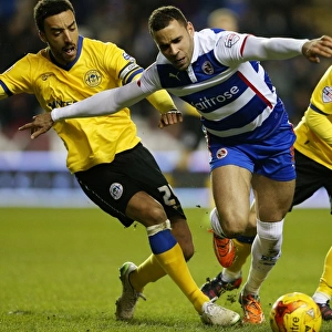 Battle of the Midfielders: Hal Robson-Kanu vs. Kim Bo-Kyung and James Perch - Reading vs. Wigan Athletic, Sky Bet Championship