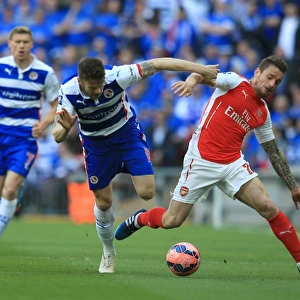Battle at Wembley: Mackie vs Debuchy - A Clash of Determination in the FA Cup Semi-Final